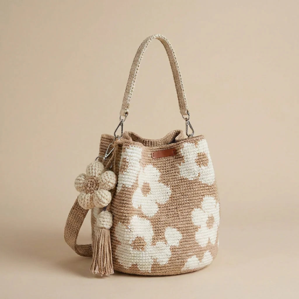 Knot&Carry Crochet Flower Bag