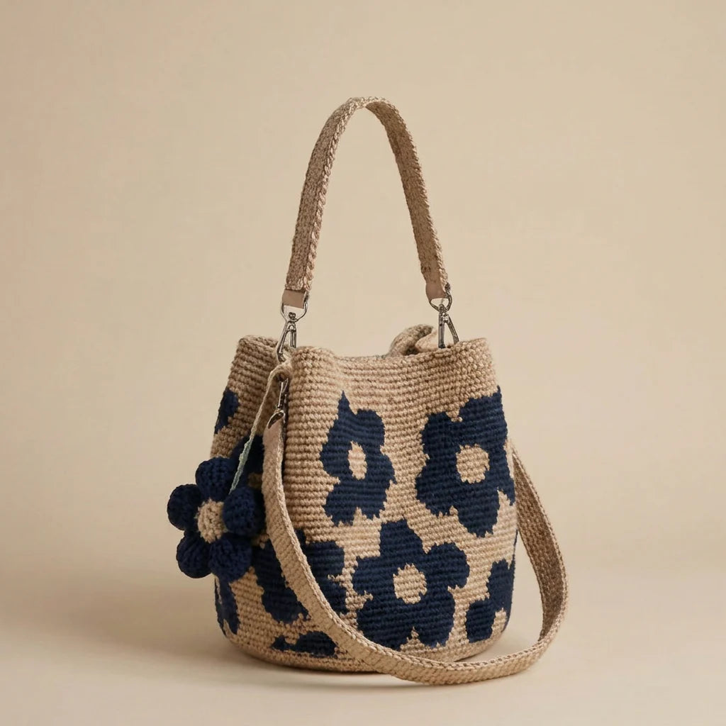 Knot&Carry Crochet Flower Bag