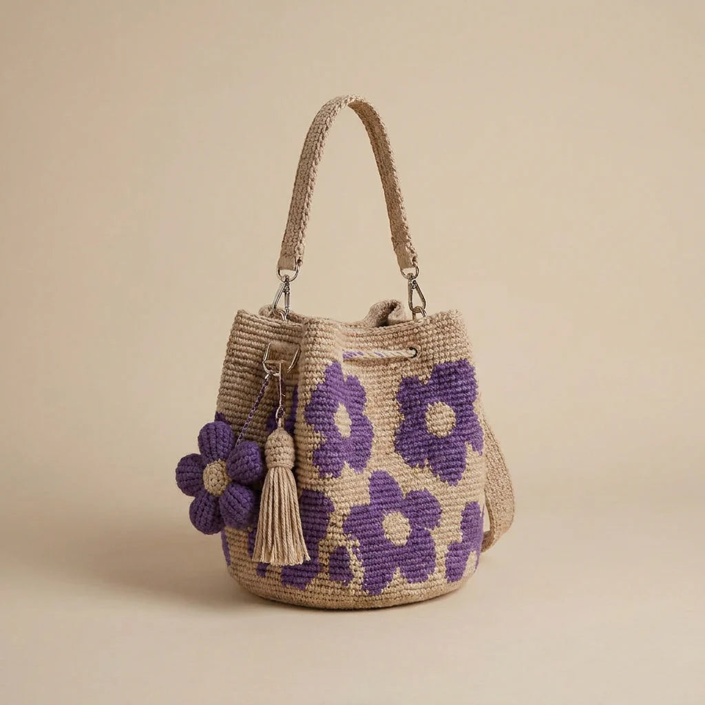 Knot&Carry Crochet Flower Bag