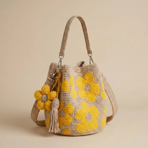 Knot&Carry Crochet Flower Bag