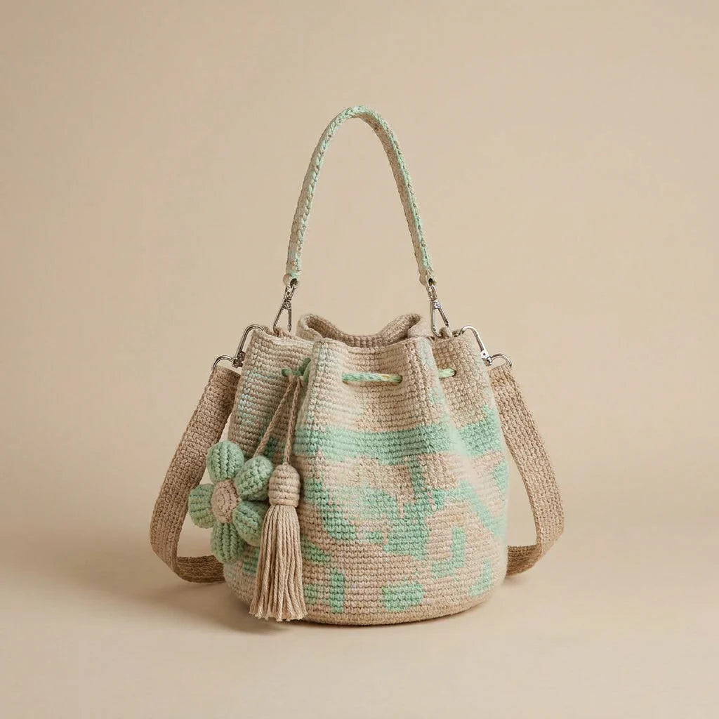 Knot&Carry Crochet Flower Bag
