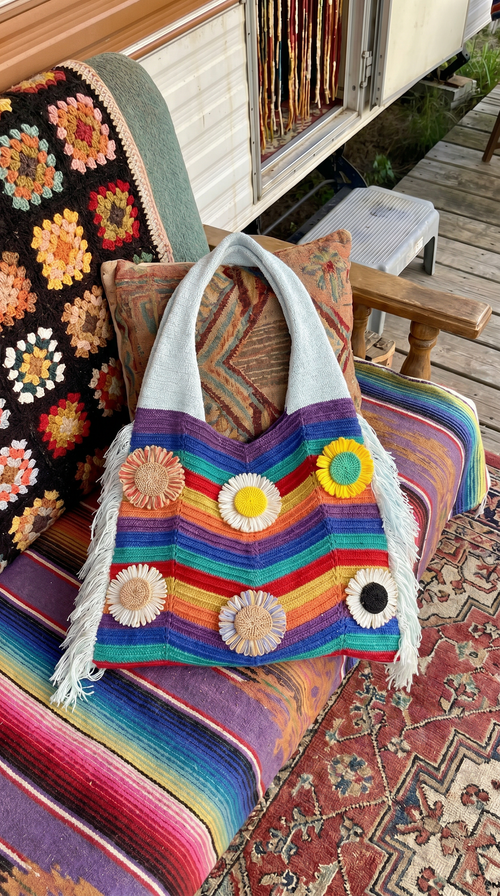 Hippie Crochet Bag